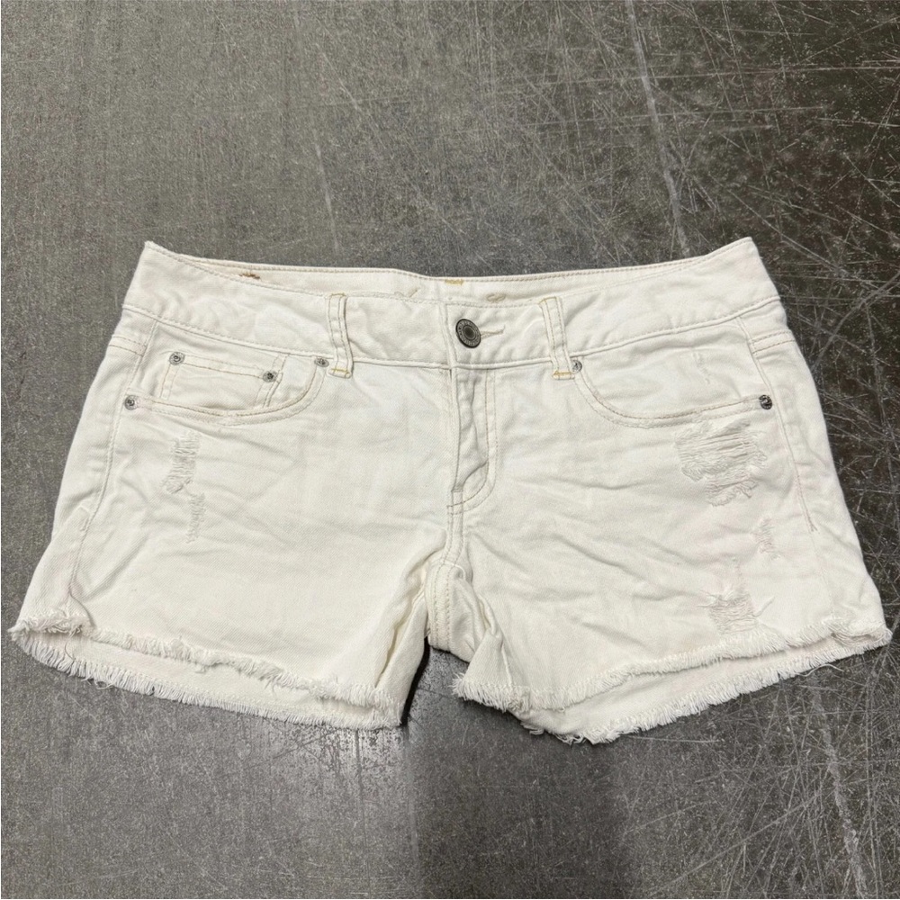 American Eagle Cut-off Stretch Jean Shorts Size 6
